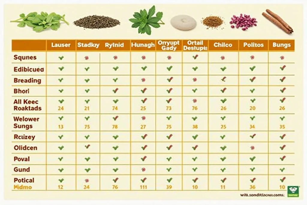 Nutritional benefits of common cooking herbs and spices.