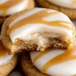 Salted Caramel Cheesecake Cookies